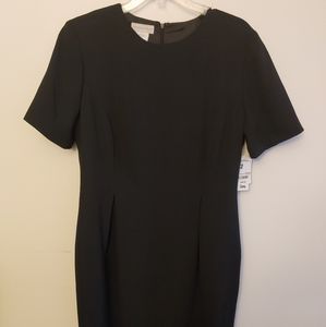 Worthington little black lined dress w/tags